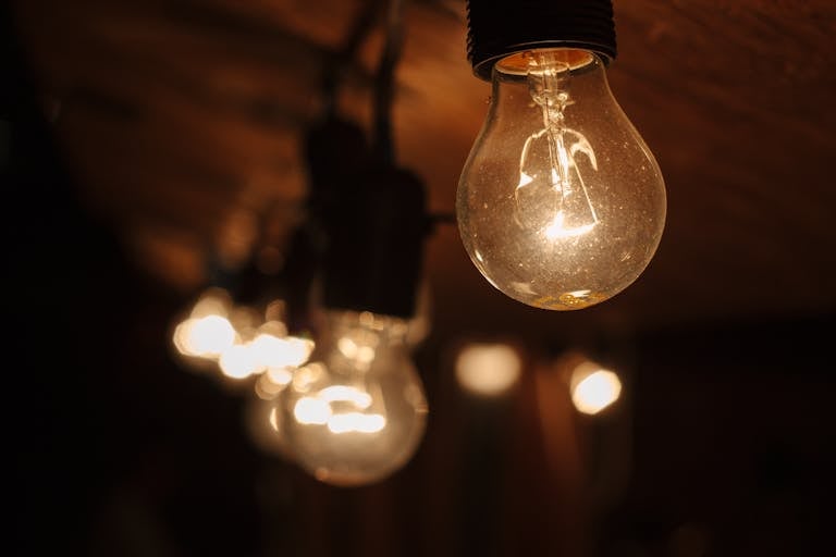 Light Bulb Turned on