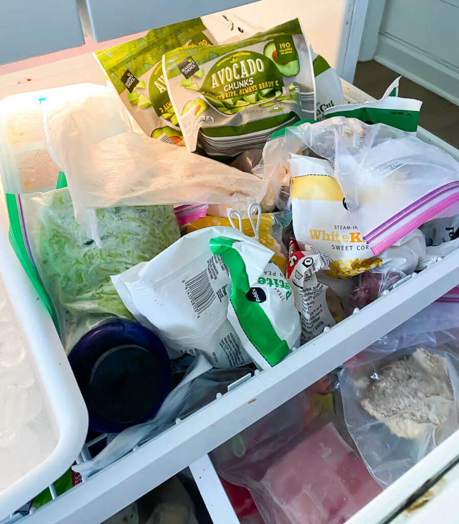 Organize Freezer Drawers